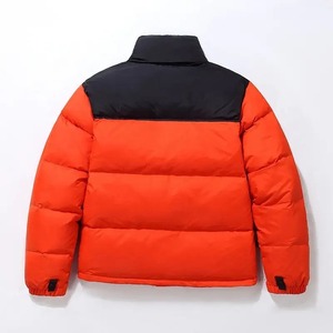 Veste bouffante à col montant pour hommes de haute qualité avec logo personnalisable revêtement d'hiver tissu tissé traité - Product Image 6