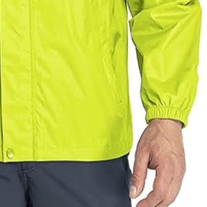 Veste de pluie imperméable avec logo personnalisé pour hommes Prix de gros Style de rue pour l'hiver téléchargé par Dress Sports - Product Image 3