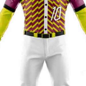 Uniforme de Béisbol de Diseño Único Hecho en Pakistán de la Mejor Calidad, Uniforme de Béisbol con Logotipo Personalizado Impreso para Venta en Línea - Product Image 3