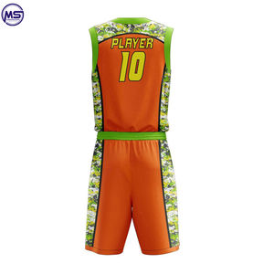 Uniforme de baloncesto transpirable ligero con estampado de logotipo personalizado 2022, ropa deportiva profesional de alta calidad para exteriores en tallas grandes - Product Image 3