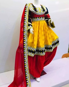 Vêtements traditionnels faits à la main robe afghane haute qualité meilleur matériel afghan Vintage femmes robes 0643 - Product Image 3