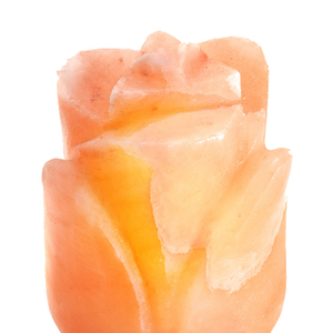 โคมไฟเรือเกลือหิมาลายันสีชมพูลายดอกไม้แกะสลักแบบ USB สำหรับตกแต่งบ้านธีมความรักงาช้างแบบพื้นฐาน - Product Image 3