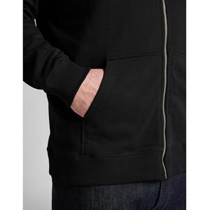 Sudadera con capucha y cremallera para hombre, ropa de calle de diseño personalizado, forro polar de algodón grueso y cálido, fabricante al por mayor - Product Image 6