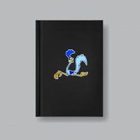 Autocollant mural en vinyle décoratif personnalisé, réutilisable, imperméable, motif dessin animé Road Runner, pour intérieur et extérieur, 5x4 pouces, impression UV brillante