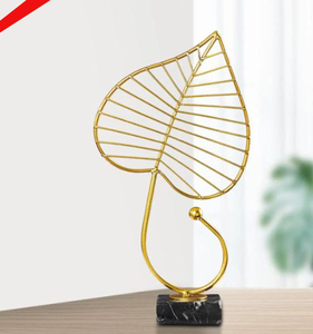 2026 Good Quality Golden Finished Decorative Sculpture For Living <b>Room</b> Home Office Decor - Product Image 4
