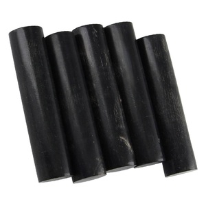 Agate de petite taille artisanat naturel rouleau de corne de buffle poli de haute qualité embouts de corne de style animal personnalisés couleur naturelle - Product Image 1