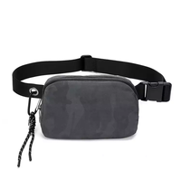 Tas Pinggang Gym Terbaru, Tas Selempang Custom Logo, Bahan Nylon Awet, Tas Promosi Kapasitas 30-35L untuk Acara