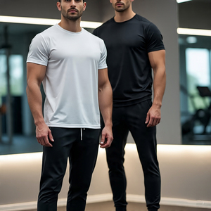 Hombres Jogging Multi Panel Camisetas Y Pantalones Chándal Hombres Ropa Deportiva Correr Chándal Hombres - Product Image 3