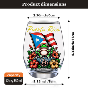 Vaso de Vino Personalizado de 12 oz sin Asa para Celebración del Día de la Independencia de EE. UU., Novedad 2026, para Fiestas - Product Image 4