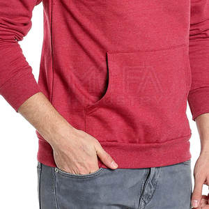 Sudaderas con capucha para hombre personalizables, cómodas, elegantes, básicas, de mezcla de algodón, perfectas para pedidos minoristas y a granel - Product Image 6