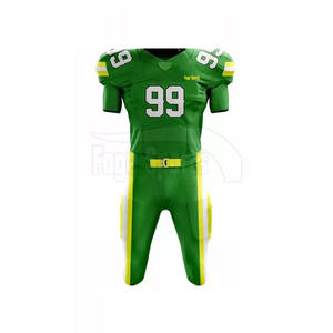 Conception OEM Ensemble d'uniformes de football américain les plus populaires Uniforme de maillot de football américain léger - Product Image 2