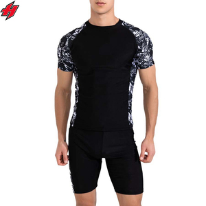 <b>Men's</b> Lightweight Athletic Compression <b>Shorts</b> Set Quick-Drying <b>Yoga</b> Shirts and <b>Shorts</b> Suit for Summer Workouts - Product Image 5