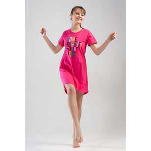 Robe décontractée BAYAN O YAKA KISA KOL ETEGI OVAL TUNIK - Product Image 5