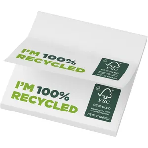Bloc de Notas Adhesivas Ecológicas Recicladas Sticky-Mate con Adhesivo Duradero para Organización y Sostenibilidad - Product Image 1