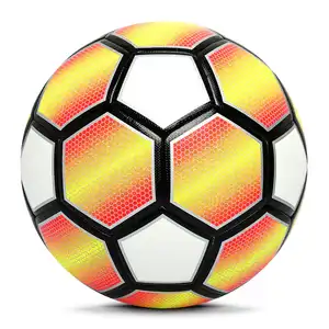 最高の費用対効果の高いカスタムロゴサイズ345TPU素材機械縫製トレーニングサッカーサッカーボール