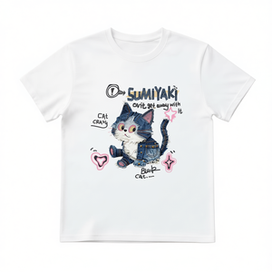 T-Shirt Unisex 100% Cotone 210GSM, Vestibilità Oversize Casual, Stampa Serigrafica e DTG, Maglietta Non Compressa - Product Image 2