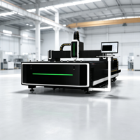 Machine de découpe laser à fibre de type ouvert LM-1530AF 1500x3000mm, découpeuse CNC pour tôles en acier, inox et aluminium