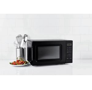 Horno Microondas de 23L con Plato Giratorio de Vidrio, Negro, 110v, Cocción Automática, Microondas Integrado en Venta para EE. UU./Europa/Asia - Product Image 6