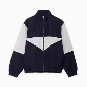 Chaqueta cortavientos de nailon con estilo para hombre, chaqueta cortavientos de moda informal personalizada con cremallera, chaqueta cortavientos ligera para correr y gimnasio - Product Image 6