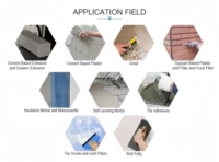 Additif pour mastic mural 100000cps 200000cps Poudre blanche HPMC Éther de cellulose