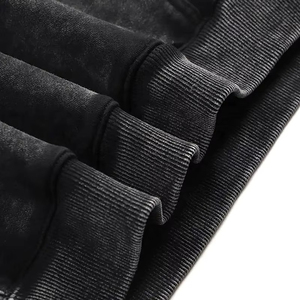 Sweat-shirts à capuche pour hommes, nouvelle arrivée, vente chaude, style unique, lavage à l'acide, respirant, 100% coton mélangé - Product Image 4