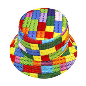 Nuevo diseño de algodón hecho digital impreso sombrero de cubo servicio OEM a granel digital impreso sombreros de cubo - Product Image 4