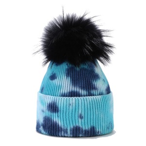 Gorro de acrílico acanalado personalizado, gorro de invierno de punto liso, gorro cálido de punto con doble pliegue para hombre - Product Image 4