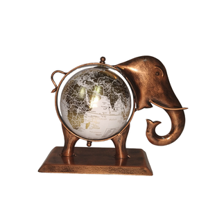 Globo terráqueo de Metal para educación, geografía con diseño de forma de camello, globo educativo decorativo, escritorio de mundo pequeño único - Product Image 4