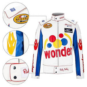 แจ็กเก็ตมอเตอร์ไซค์หนังแท้ของผู้ชายแจ็คเก็ตนักขี่จักรยานคุณภาพสูงสั่งทำตามสั่งคุณสมบัติระบายอากาศ - Product Image 3