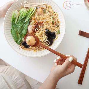 Ensemble de couverts en bois durable, design moderne, vaisselle en bois naturel - Product Image 3