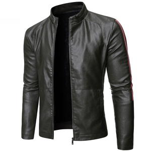<b>Winter</b> <b>Leather</b> <b>Jacket</b> For Men Stylish All Sizes With Customized Logo And Privet Label <b>Leather</b> <b>Jacket</b> With Zipper - Product Image 1