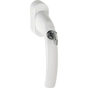 Poignée de fenêtre en aluminium 0530S/US952, taille 32-42 mm, verrouillable, HOPPE, pour tringles à rideaux, rails et accessoires, d'Atlanta - Product Image 1