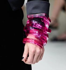 Premium Resin Bangles <b>Jewelry</b> for Women Smooth Polish Long Lasting Color Lightweight Accessory for Daily Wear and Occasions - Product Image 3