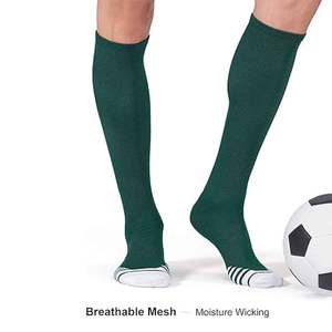 Custom Made Thin Men Soccer <b>Socks</b> Lightweight Stylish Football <b>Socks</b> Whole Sale Price - Product Image 3