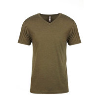 T-shirts en suédine ajustés de qualité supérieure pour hommes Next Level Apparel 3200, taille extra large, t-shirt en fibre de bambou pour hommes 2025, t-shirts à col en V