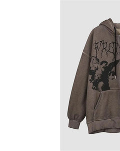 Sudadera con capucha de lujo con diamantes de imitación DTF DTG para hombre, ropa de calle de gran tamaño, jersey de moda, fabricante de sudaderas - Product Image 2