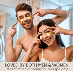 Parches para Ojos con Colágeno, Vitaminas C, Glicerina, Extracto de Centella Asiática y Ácido Hialurónico, Mascarilla Antienvejecimiento para Ojos con Ojeras - Product Image 5