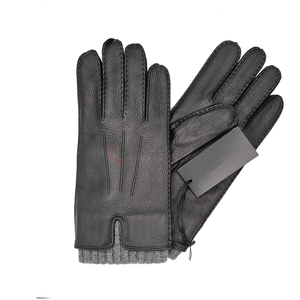 Guantes de conducción de cuero genuino personalizados Hombres Mujeres Dedo completo Suave Cómodo Uso diario Proveedor de moda - Product Image 1