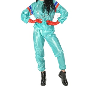 Professional Gym Wears <b>Sauna</b> <b>Suit</b> Hot Sales Customized Fitness Weight Loss Sweat Pvc <b>Sauna</b> <b>Suit</b> Cheap Price Polyester <b>Sauna</b> <b>Suit</b> - Product Image 1