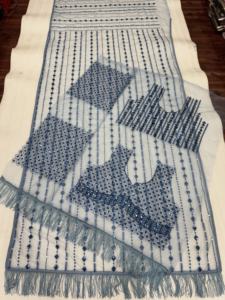 ผ้าโพกหัวปักเลื่อมและตาข่ายโมโนคุณภาพสูงผ้าโพกหัวแนวชนเผ่า Zalar ที่สวยงามสำหรับผู้ใหญ่ - Product Image 2