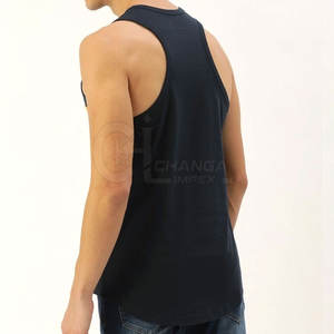 Camiseta de Tirantes para Hombre a Bajo Precio, de Alta Calidad, Transpirable, Tejida, 100% Algodón, Ropa de Verano a la Moda - Product Image 2