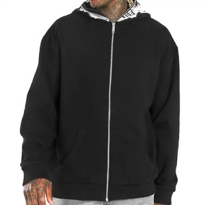 Nouveau style 2026 – Sweat à capuche zippé pour homme, 100 % coton, motif uni, excellente qualité, idéal pour l'hiver – En vente en ligne - Product Image 6