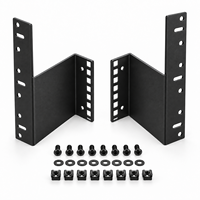 Supports d'adaptation de rack télécom de 23 pouces à 19 pouces, en acier, kit de conversion de largeur, OEM