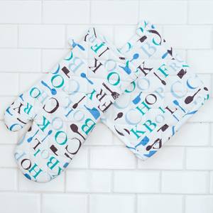 100% Cotton Oven Glove Mitts and Pot Holders Printed - Product Image 4