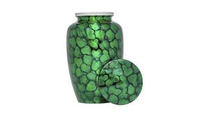 Urne funéraire décorative en métal classique européenne pour cendres, vase de table, grande capacité, écologique, commémoration funéraire - Vente en gros - Product Image 6