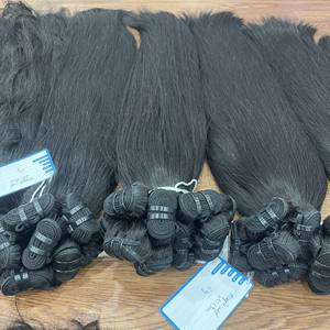 Super Venta Virgen Vietnamita Remy Extensiones de cabello Estilos ondulados y rectos naturales Máquina Trama doble Todos los colores Listo para enviar - Product Image 2