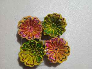 โคมไฟดินดิวาลีทาสีด้วยมืองานตามสั่งดินเหนียวธรรมชาติสำหรับตกแต่งบ้านและงานรื่นเริง - Product Image 6