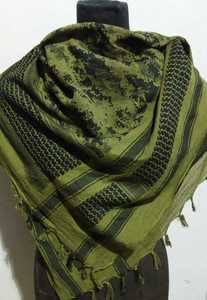 Écharpes arabes musulmanes pour hommes 100% coton Shemagh écharpe mode extérieur coupe-vent anti-transpiration style arabe traditionnel pakistanais - Product Image 5