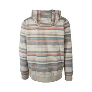 OEM Custom Logo Striped Pullover Hoodie Wholesale High Quality Cotton Fleece Casual <b>Hooded</b> Sweatshirt for Men Women - Product Image 3