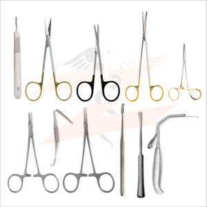 Zarnab Surgical 13PCS Premium Juego de cirugía manual de acero inoxidable para aumento de mentón (genioplastia) - Product Image 1
